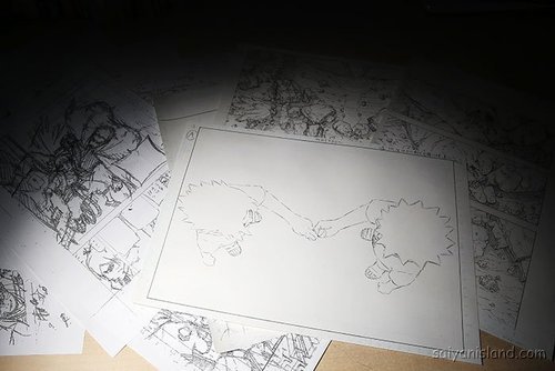 Kishimoto's Work Place