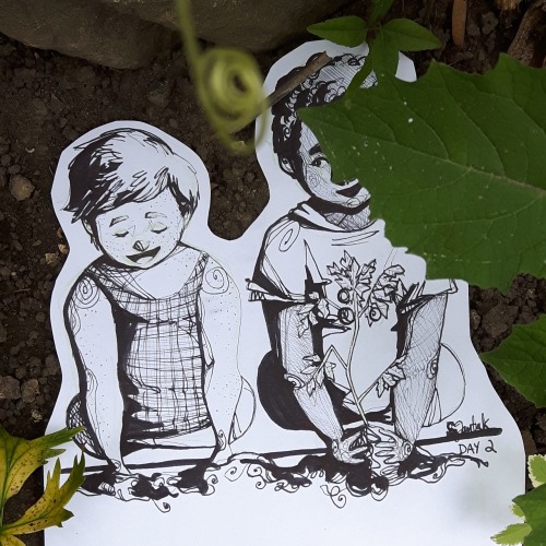 Inktober days 1+2My theme is “Things You Don’t Know About Me” featuring a who