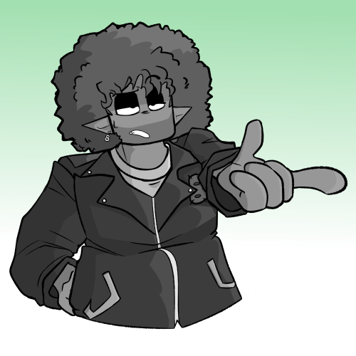 Random Redraw Of @zoomigummi's 8 Gajinka, Cause I Really Love Their Design Of Him, He's So Cute!! (I