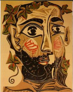 the-faces-of-art:  pablo picasso, bearded