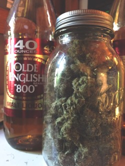 whidbeychronic:  40 and an oz for me