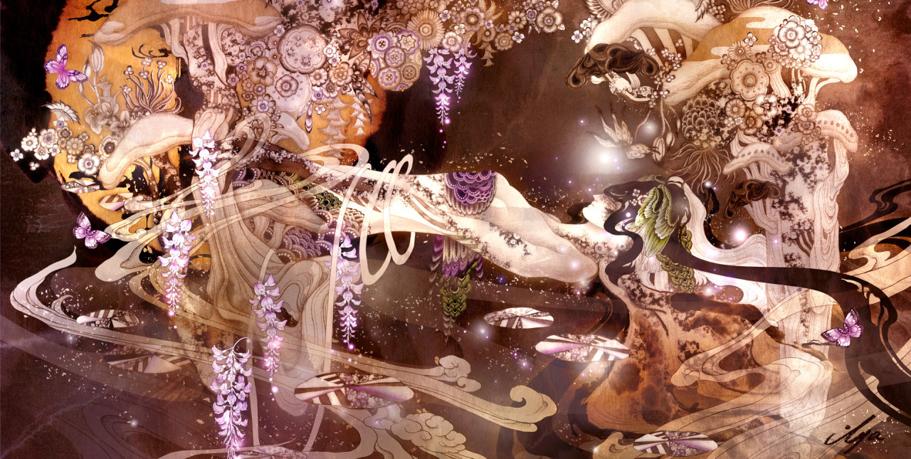eiruvsq:  Artist &amp; Illustrator: Aya Kato “Goddess of the Night”    “Tokyo