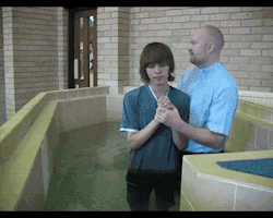 pewblahh:  dilclo:  White people getting baptized  Black people
