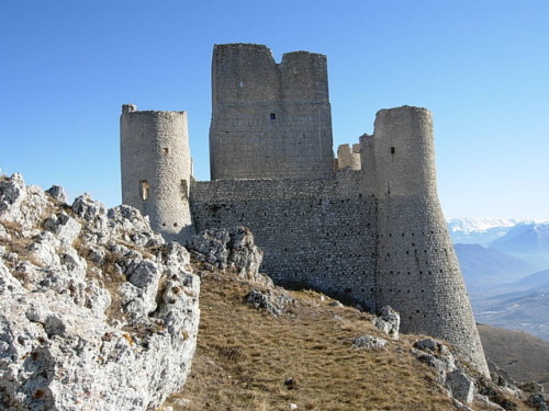 Rocca Calascio, Province of L'Aquila in Abruzzo, Italy (10th century)