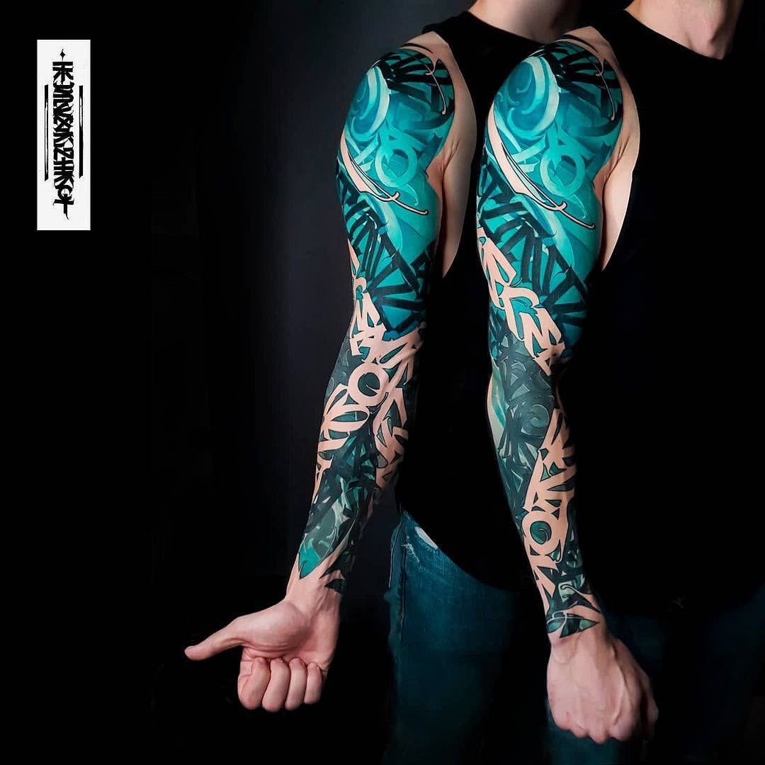 25 Graffiti Tattoos Dripping With Style And Colorful Ink | Graffiti tattoo,  Tattoos, Graffiti