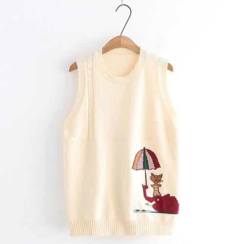 Cute Cartoon Vest Sweater starts at $28.90 ✨✨I like this one. What about you?