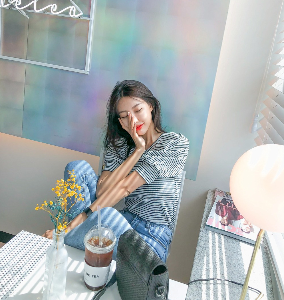 korean-dreams-girls:  Ji Na - June 12, 2018 1st Set