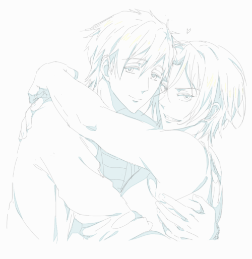 ikr-swimminghusbands:  MakoRin for harumaki ^u^ 