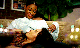 michaelguerrin:fangirl challenge - [16/50] romantic relationships ♡ anissa pierce and grace choi“If 