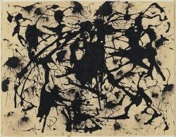 interest-exhibit: Jackson Pollock, Untitled,