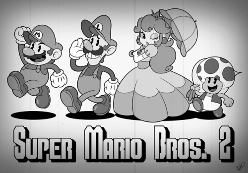 Golden age Super Mario Bros. 2!