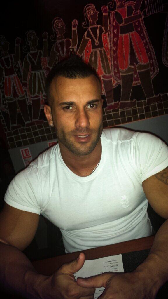 jezebelsboys:  Hot muscle guy named Gianluigi. Wow he so sexy.Watch his hot video