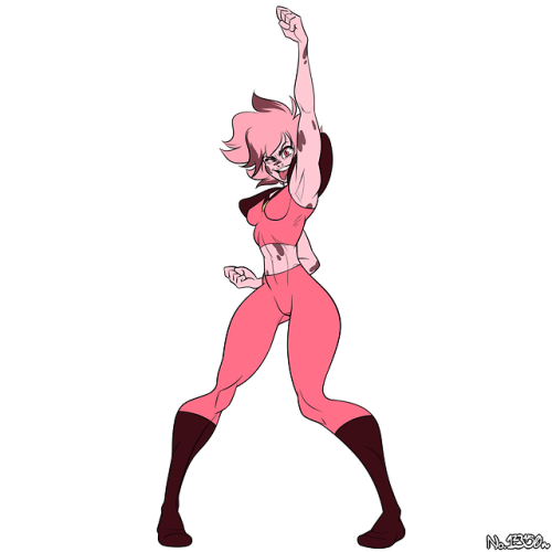 no123450n-sfw: Rhodonite.  (An anonymous friend’s OC) Full Size 