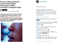 badangelness:  hellyeahblackmodels:  White people need to stfu. Always talking about our lips when their lips are non existent. It’s funny.   Yay there’s a name to the face so I can follow her!