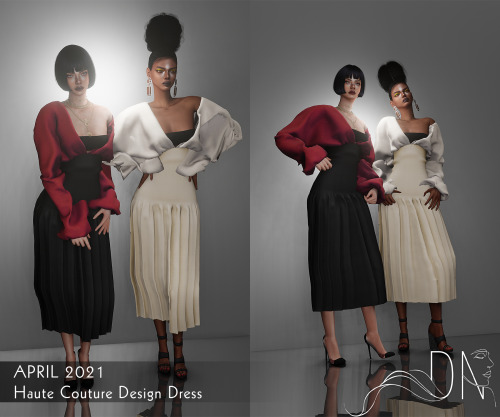 Haute Couture Design SETHi all!Here is my April creations part 3.  I hope you love them!Include