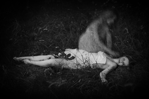 slobbering:  Asleep by TamaraWill