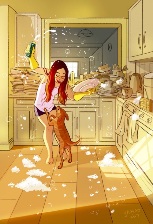 funyuns-n-coffee: parskis: ithotyouknew2: unravel-ling: pr1nceshawn: Living Alone by Yaoyao Ma Van A