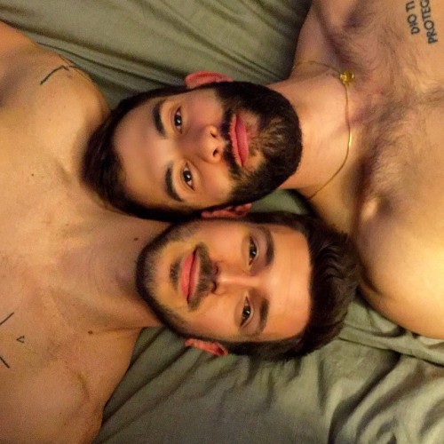 pecstacular:Meet swolemates and partners Justin and Nick. You’ve seen their sexy photos heat up the 