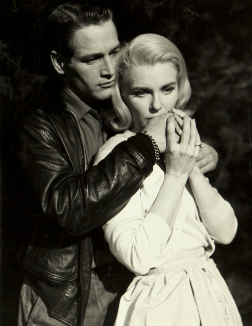 modbeatnik:Paul Newman and Joanne Woodward in From the Terrace, 1960