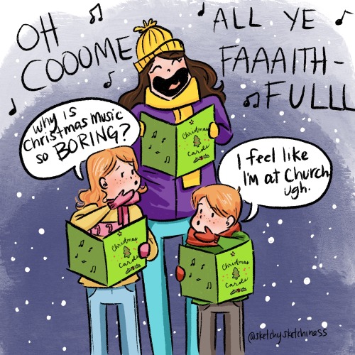 Some family Christmas mini comics I did to celebrate the holidays! 