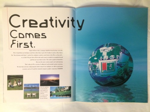 Here’s something different; a 1997 corporate profile for Square USA. Full of all the finest co