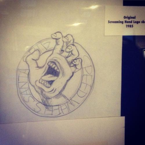 Santa Cruz Screaming Hand 30th Anniversary Art Show Barcelona  #brambystyle #santacruz # (en Nasty G