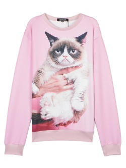 mintykat:grumpy cat sweatshirt