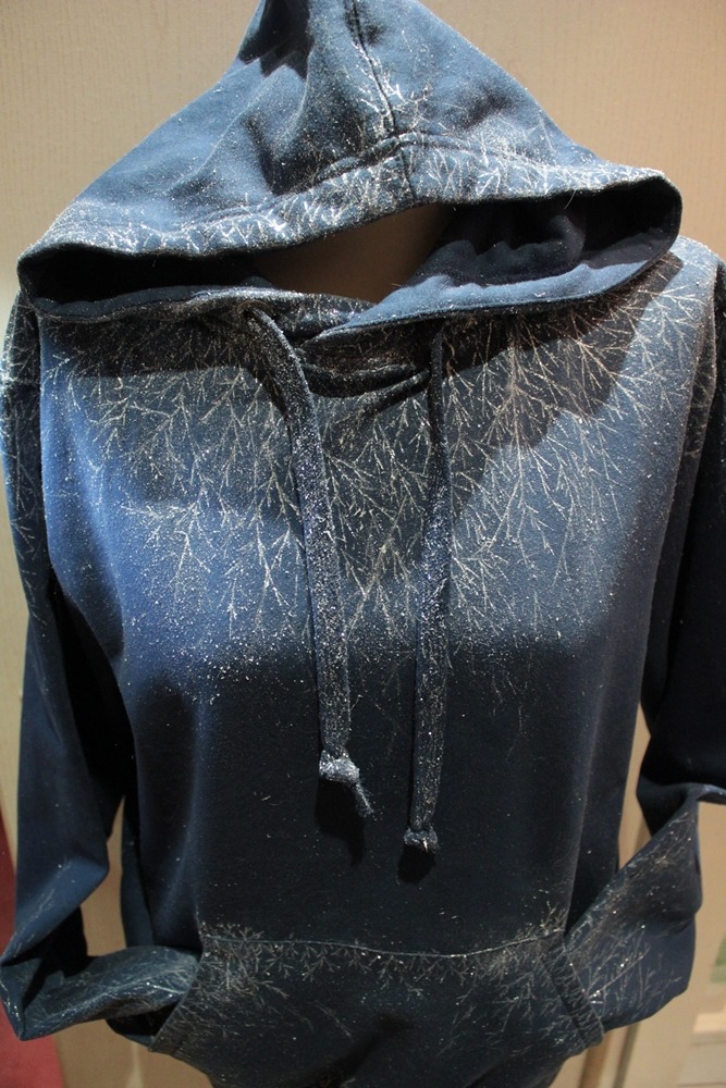 I like cats — Finished my Jack Frost hoodie today. One week...