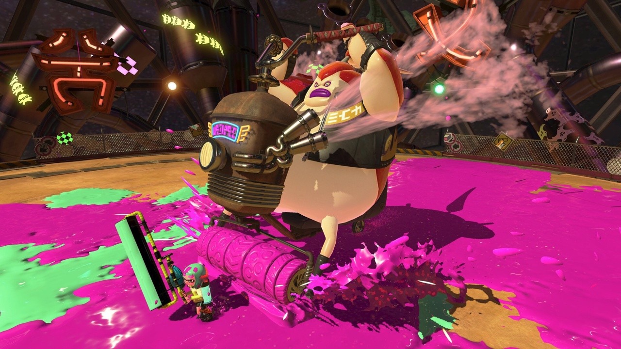 splosh-o-matic:More screenshots and concept art of Octolings and a unknown boss.