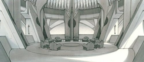 gffa:Star Wars: The Phantom Mence | Jedi Temple Concept Art