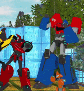 kisachi-tf:what a great time to be alive! Optimus dancing… thanks you so much Takara  ⊂(´･◡･⊂ )∘˚˳°