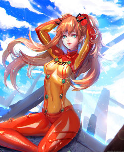 :: Asuka Langley :: by Sangrde 