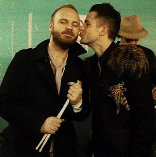 fortheloveofthekillers:Brandon Flowers & Will Champion from Coldplay