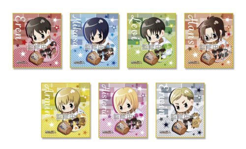 snkmerchandise:  News: SnK Sol International Merchandise (2018) Release Date: July 2018Retail Prices: Various (See below) Sol International has released previews of new SnK character merchandise! Each set includes Eren, Mikasa, Armin, Historia, Levi,