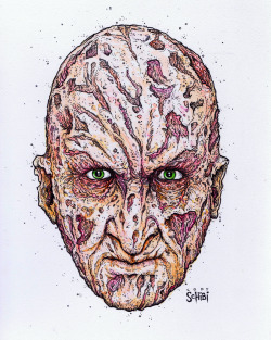 brokehorrorfan:  Faces of Death by Cody Schibi