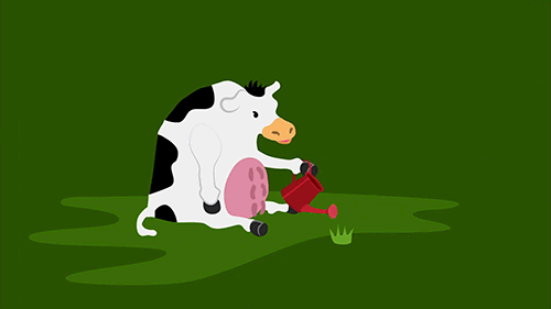 TED-Ed - Gifs worth sharing — Check out this sustainable cow! From the  TED-Ed...