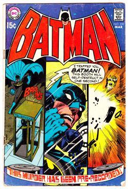 vaultofcomics:  BATMAN #220 (March 1970)Cover