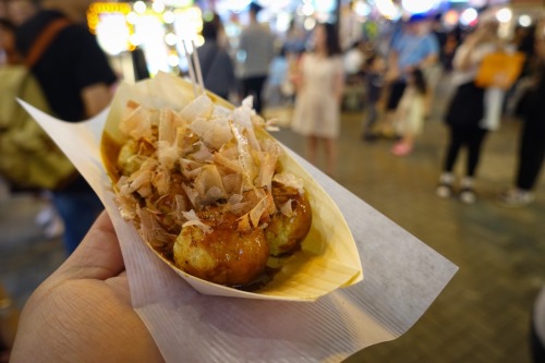 6/23 - takoyaki, Dotonbori Honke Ootako (Osaka)