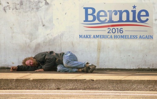 “Donald Trump wants to build a wall to keep illegal immigrants out. Bernie Sanders will have t