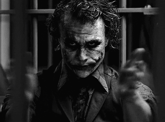 winterswake:Heath Ledger as The Joker in The Dark Knight (2008)