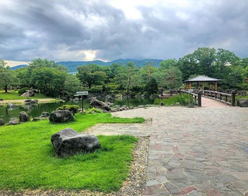 ＼おにわさん更新情報／ ‪[ 長野県松本市 ] あがたの森公園 Agatanomori Park Japanese Garden, Matsumoto, Nagano の写真・記事を更新しました。 ー