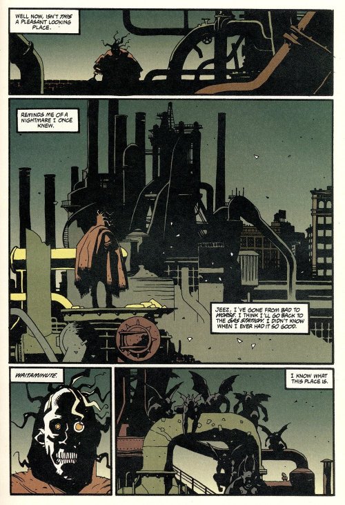 Eddy Current InLike An Ember Mist At DuskWritten By Ted McKeeverArt By Mike Mignola And Ted McKeever