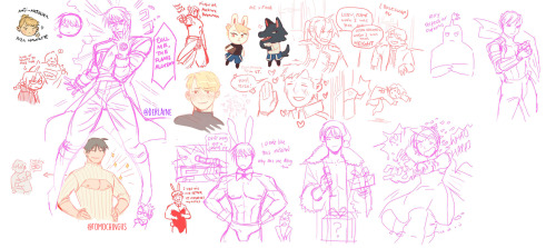 Had another fun drawpile @derlaine and @tomochingus ! Can you believe we didn’t draw a single kissin