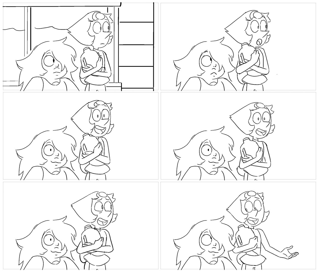 ghostdigits:A few scenes from “Gemcation” and “Lars of the Stars”.