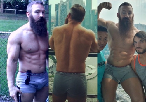 wweassets:  Indy Wrestler Matt Cross got it going on in the front and the back!  omg a man