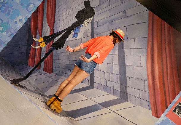 The surprising expo One Piece 3D which you are the hero in Photos