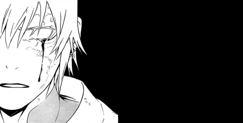 clockwork-girl:  D.Gray-Man Countdown:11th - Day 2: “The world as he sees it is hell” / Black and WhiteThe world, as I see it… is different from yours.The world, that I see… is hell!