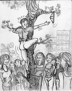 Public Spanking Drawings Public Spanking Drawings