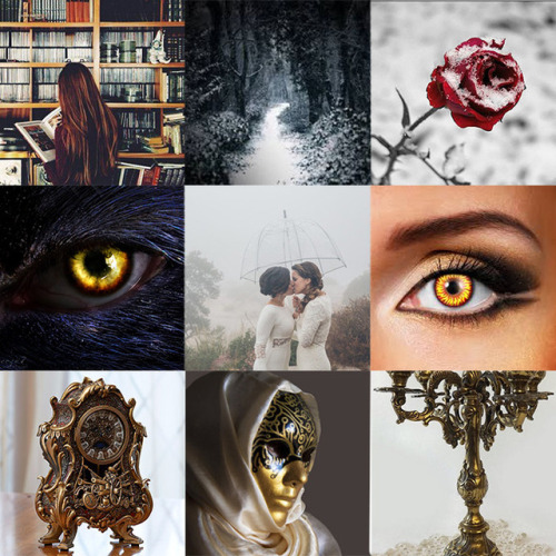 Sapphic Beauty and the Beast for anonby Eli