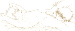 natsukiplease:  kinda really fucking wide so you might wanna full-view it just so it isn’t all blurry and gross;; now I remember why most of my art is so tall lmao 